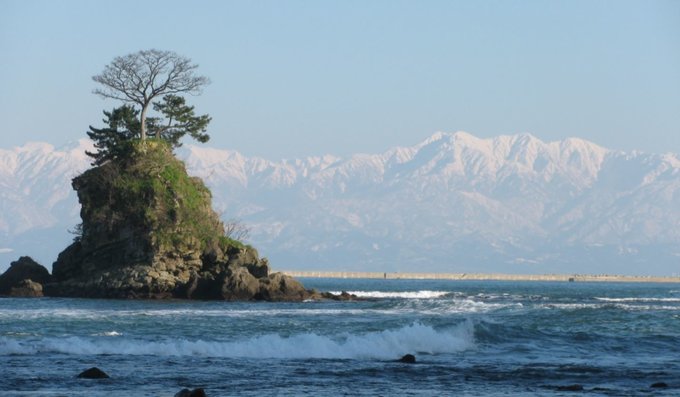 立山連峰景觀