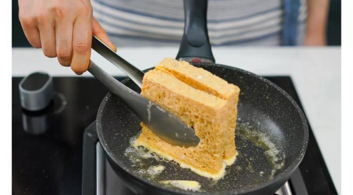 吐司煎製